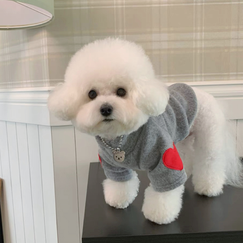 Winter Clothing For Dogs - 강아지 사랑 하의 셔츠 따뜻한 반려동물