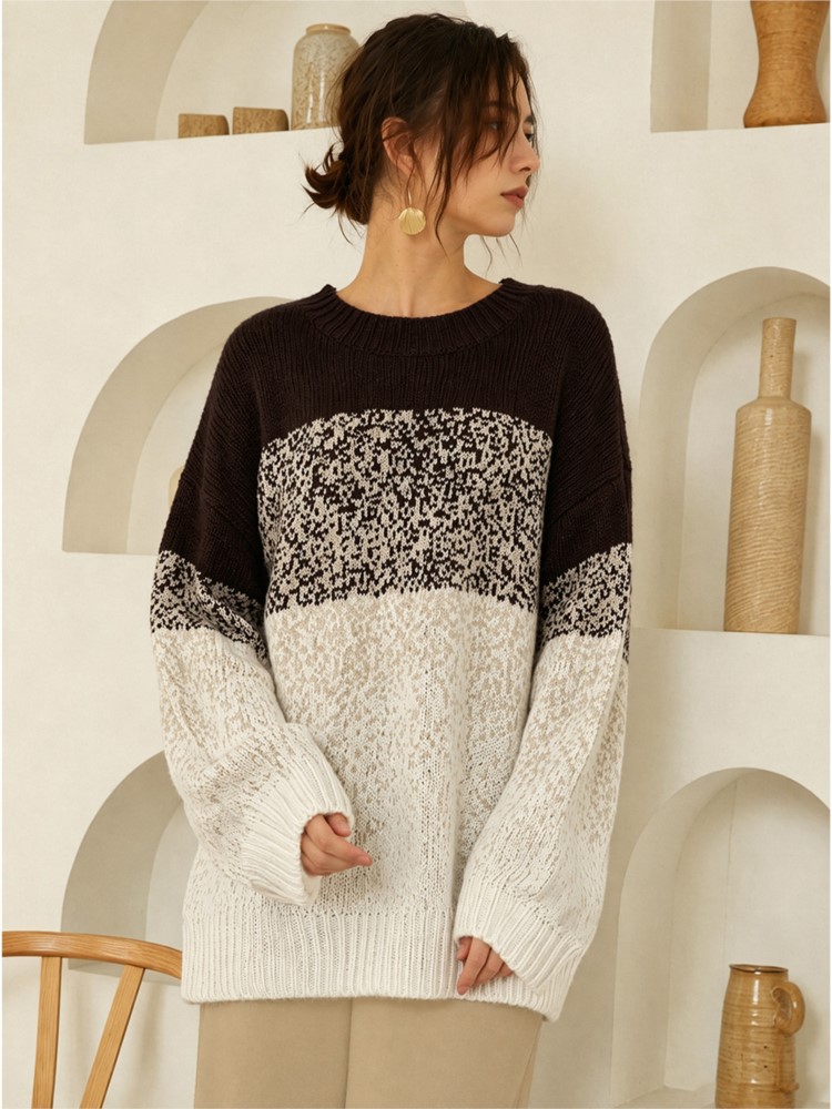 Winter Clothing Plus Size - 여성용 플러스 사이즈 캐주얼 니트 겨울