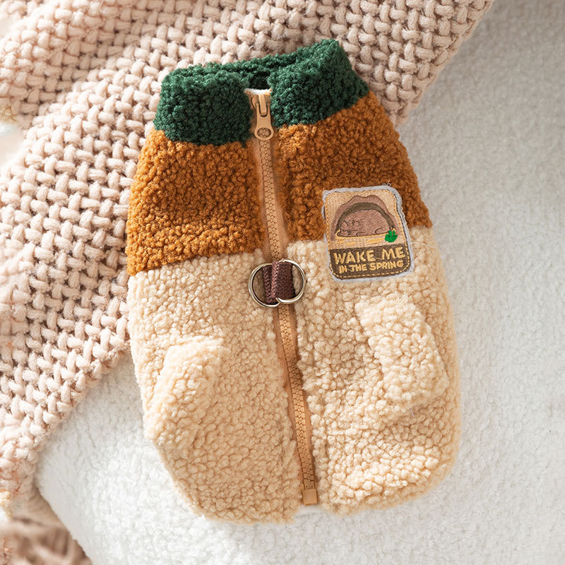Winter Clothing For Dogs - 다크 브라운 애완동물 재킷, 강아지 두