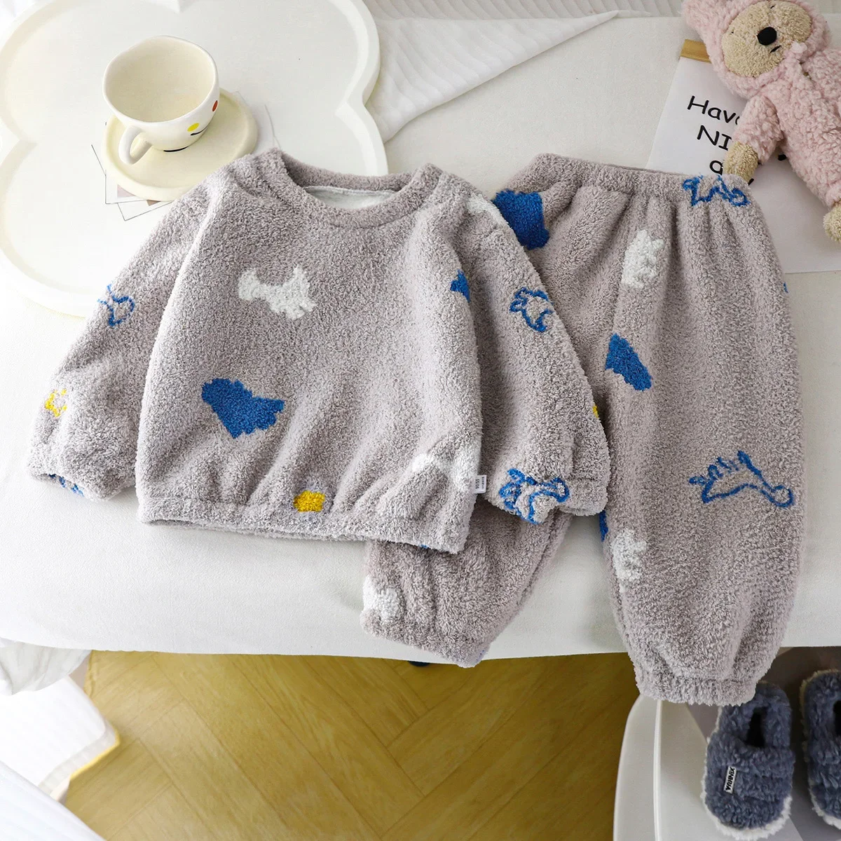 Winter Clothing For Toddlers - 어린이 가을 겨울 두꺼운 따뜻한 양털