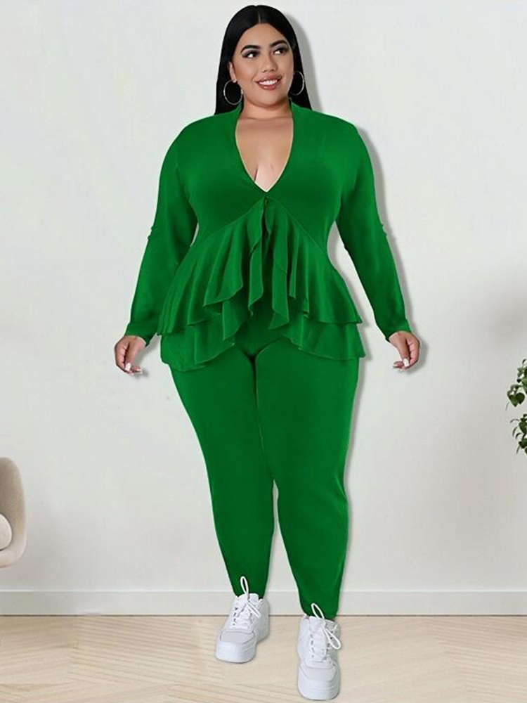 Winter Clothing Plus Size - 플러스 사이즈 여성 의류 시크하고 우아한