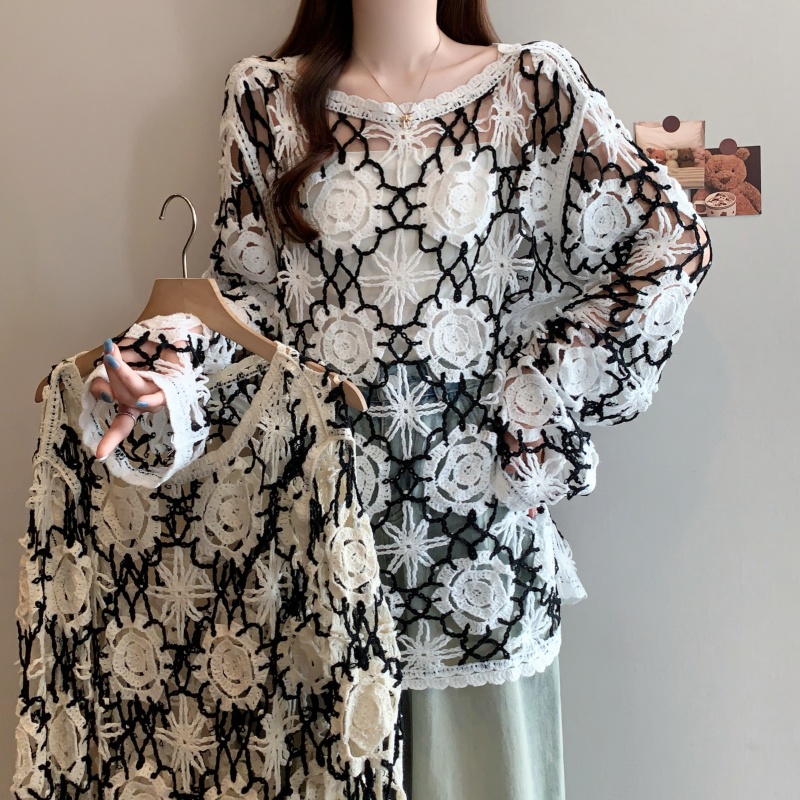 Winter Clothing Plus Size - 캐주얼 긴 소매 풀오버 우아한 카디건