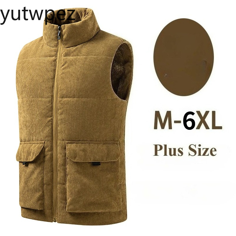 Winter Clothing Plus Size - 야외 하이킹 패션 울 조끼 남성