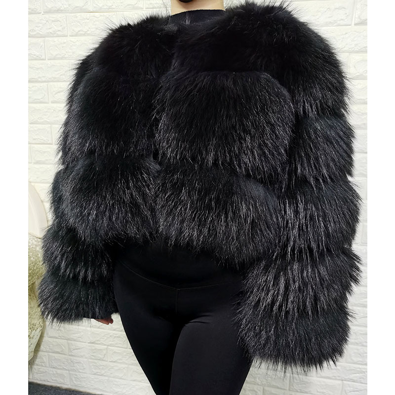 플러스 사이즈 탑스 브라운 퍼 마오마오콩 비만 여성용  - Winter Clothing Plus Size 리뷰 및 가격