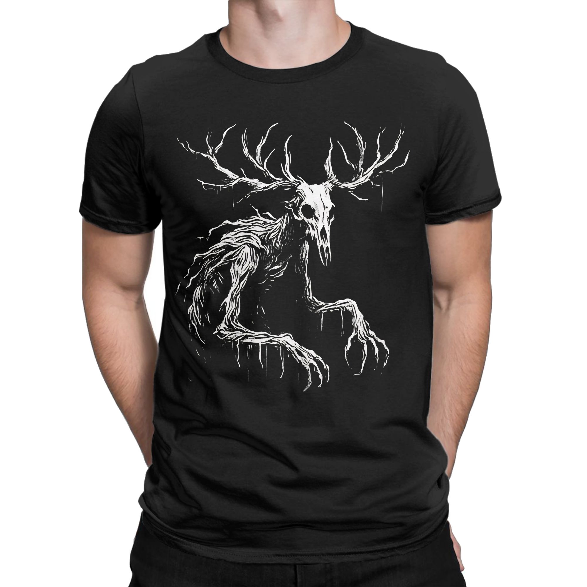 Wendigo-겨울 악몽 티셔츠 남성 여성 힙스터 퓨어 - Winter Clothing Ideas 리뷰 및 가격