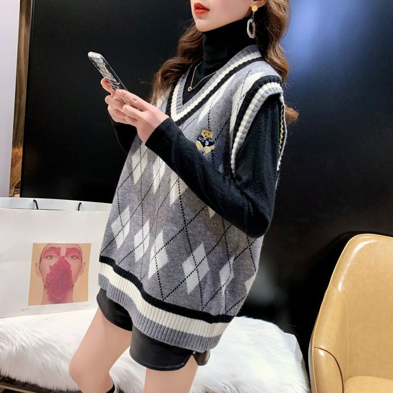 여성용 레드 니트 조끼 민소매 겨울 2025 미학 여행 - Winter Clothing Trends 리뷰 및 가격