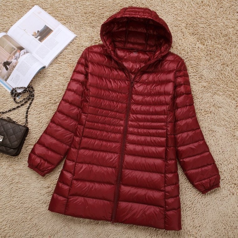 플러스 사이즈 5XL 6XL 7XL 여성용 후드 퍼퍼  - Winter Clothing Plus Size 리뷰 및 가격