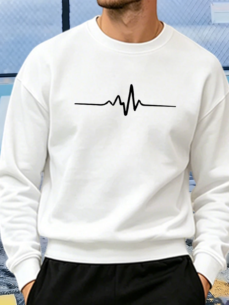 새로운 남성용 풀오버 트랙슈트 캐주얼 O넥 스웨트셔츠  - Winter Clothing Pants 리뷰 및 가격