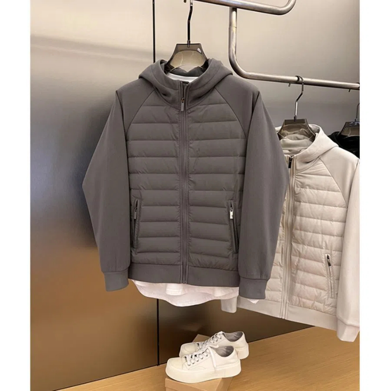남성용 긴팔 후드 패치워크 재킷 파카, 한국 지퍼, 따 - Winter Clothing Trends 리뷰 및 가격