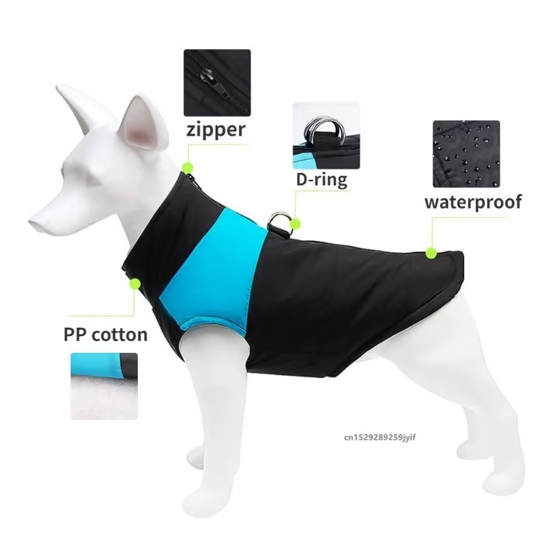 가을과 겨울용 강아지 옷, 두껍고 따뜻한, 방풍 강아지 - Winter Clothing For Dogs 리뷰 및 가격