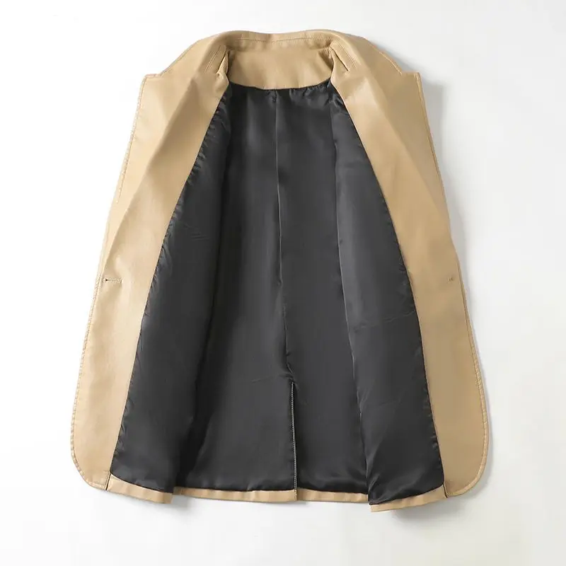 여성 의류 봄 가을 신상 가죽 여성 숏 수트 패션 슬림 - Winter Clothing Trends 리뷰 및 가격