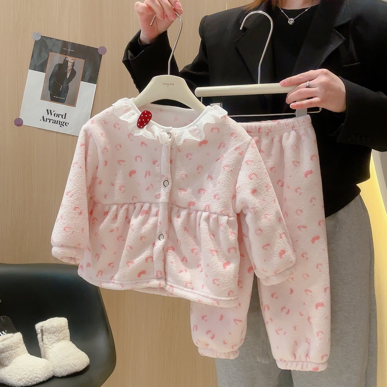 2026년 신생아 여아 가을 겨울 파자마 세트 2피스  - Winter Clothing For Toddlers 리뷰 및 가격