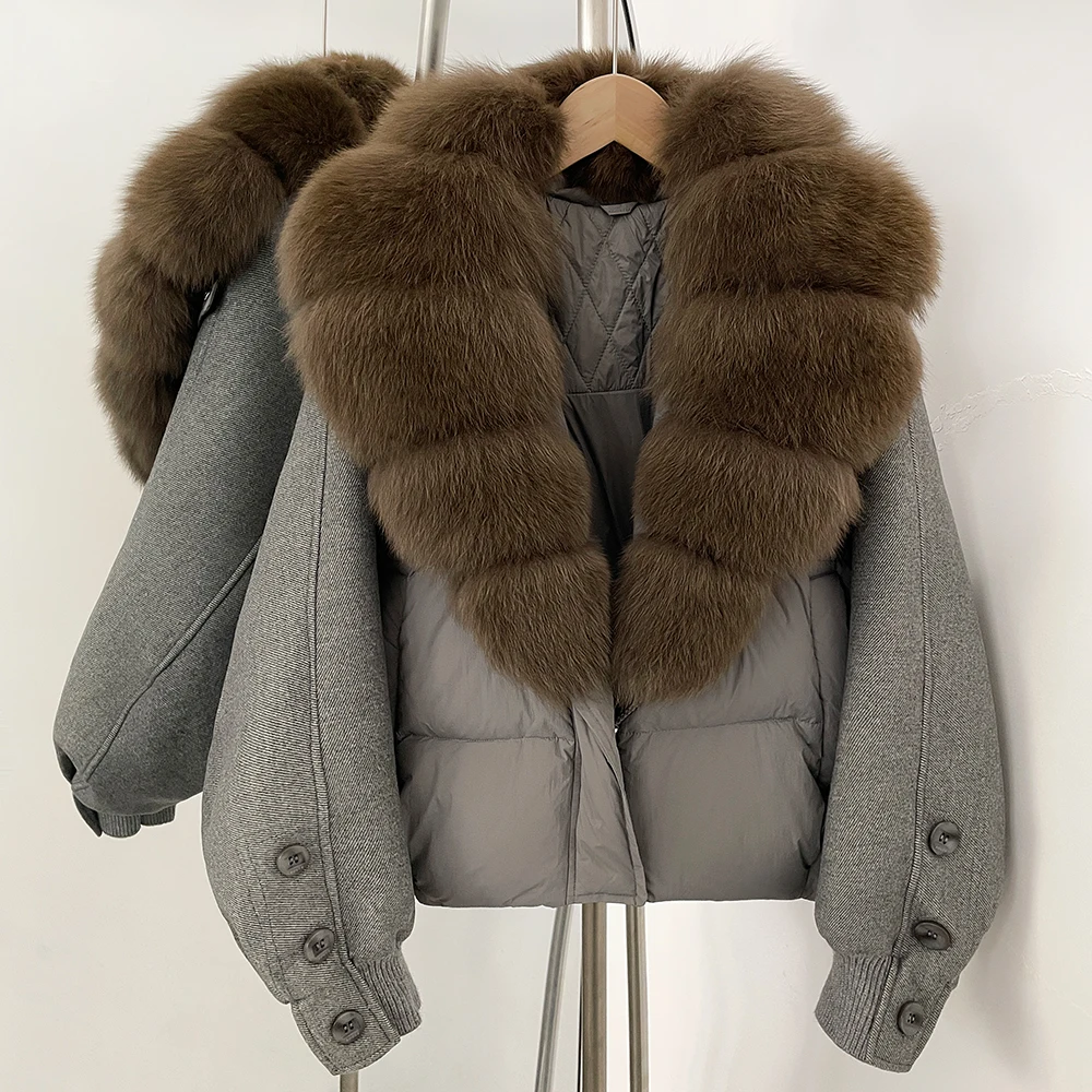 여성용 다운 재킷 오리털 파카 천연 모피 여성 의류 트 - Winter Clothing Trends 리뷰 및 가격