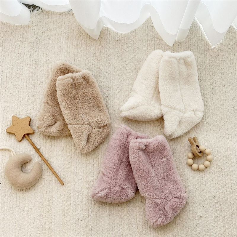 따뜻한 겨울 아기 양말 산호 양털 양말 유아 소년 소녀 - Winter Clothing For Toddlers 리뷰 및 가격