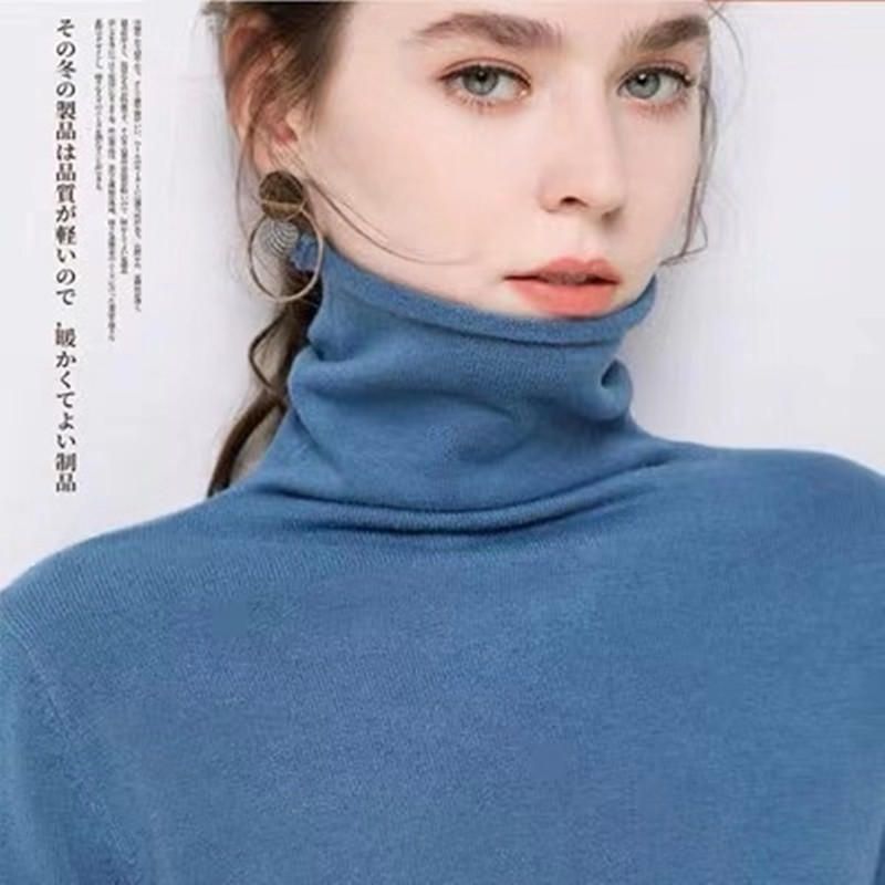 가을 소프트 캐시미어 터틀넥 풀오버 스웨터 여성 겨울  - Winter Clothing Korean 리뷰 및 가격