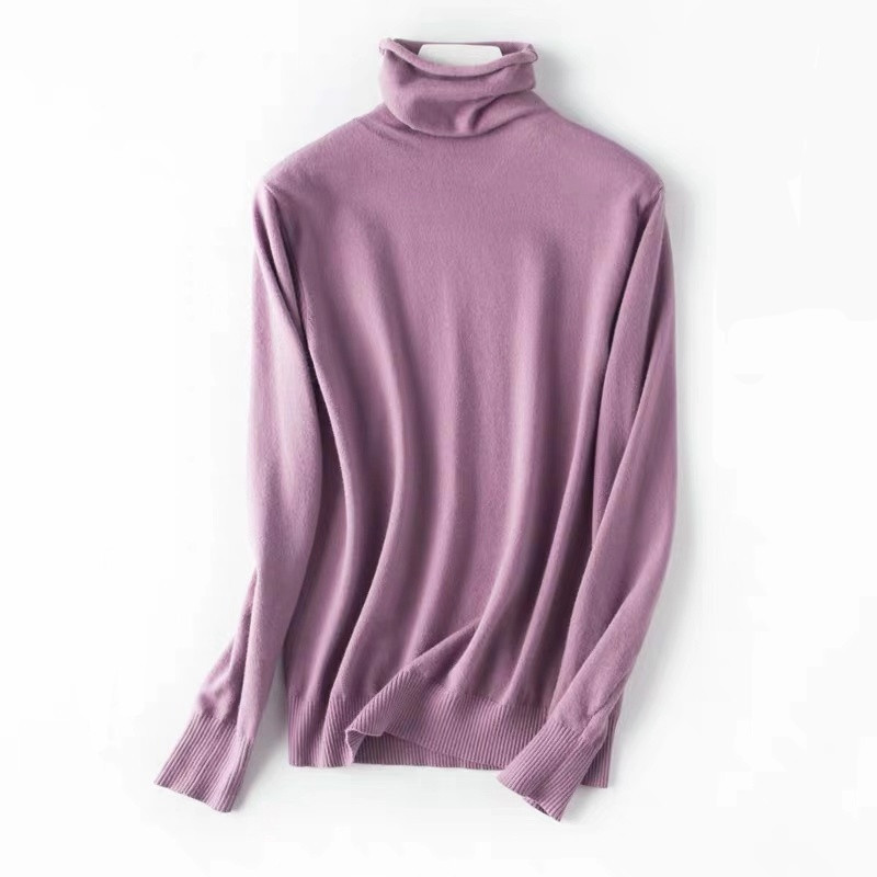 가을 소프트 캐시미어 터틀넥 풀오버 스웨터 여성 겨울  - Winter Clothing Korean 리뷰 및 가격