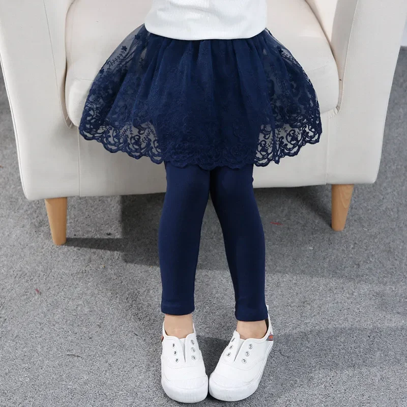새 아기 소녀 레깅스 레이스 공주 스커트-바지 봄 가을 - Winter Clothing For Toddlers 리뷰 및 가격
