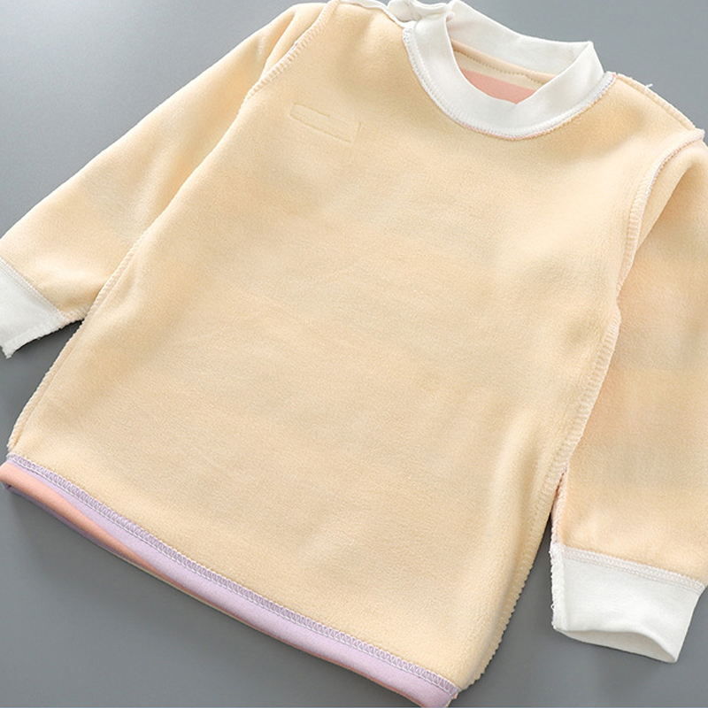 두꺼운 따뜻한 플러시 어린이 세트 어린이 옷 소년 소녀 - Winter Clothing For Toddlers 리뷰 및 가격