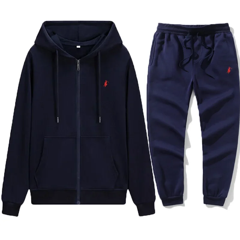2026 남성 클래식 후드티 스포츠 바지 세트 가을 겨 - Winter Clothing Pants 리뷰 및 가격