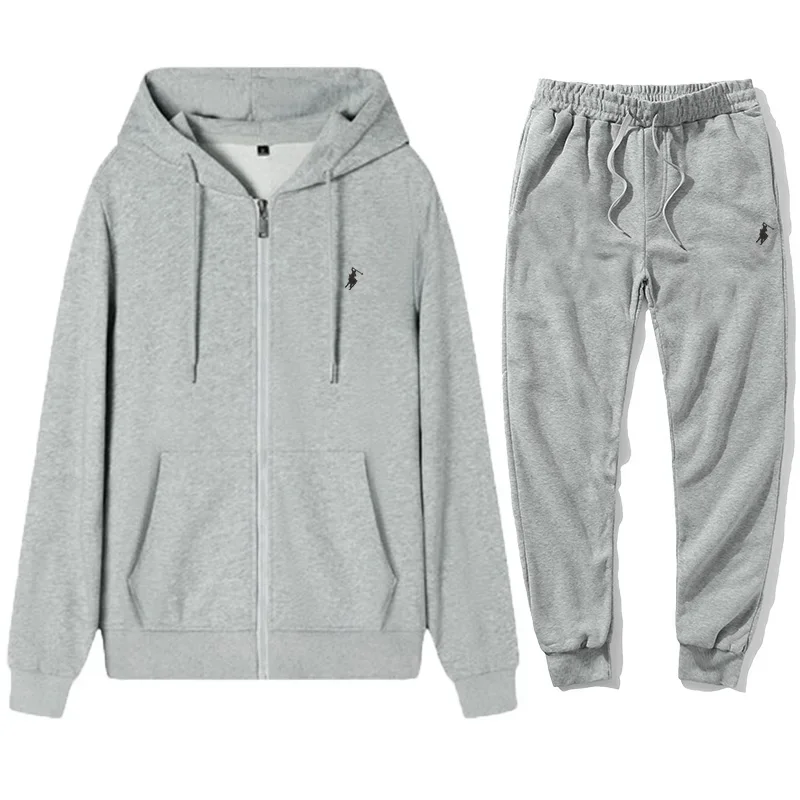 2026 남성 클래식 후드티 스포츠 바지 세트 가을 겨 - Winter Clothing Pants 리뷰 및 가격