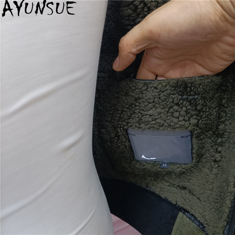 AYUNSUE 따뜻한 천연 모피 코트 남성 겨울 캐주얼 - Warm Winter Clothing 리뷰 및 가격