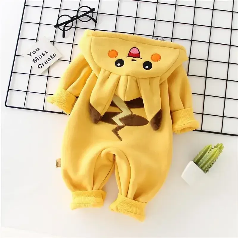 만화 포켓 몬스터 아기 잠옷 신생아 귀여운 겨울 긴팔  - Winter Clothing For Toddlers 리뷰 및 가격