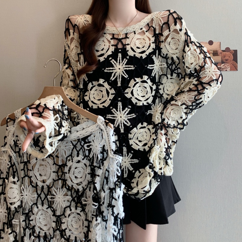 캐주얼 긴 소매 풀오버 우아한 카디건 오-넥 세련된 후 - Winter Clothing Plus Size 리뷰 및 가격