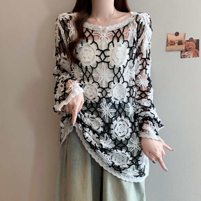 캐주얼 긴 소매 풀오버 우아한 카디건 오-넥 세련된 후 - Winter Clothing Plus Size 리뷰 및 가격