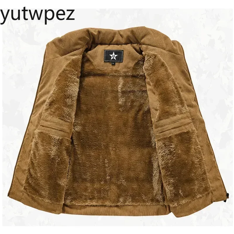 야외 하이킹 패션 울 조끼 남성 코튼 패딩 조끼 코트  - Winter Clothing Plus Size 리뷰 및 가격