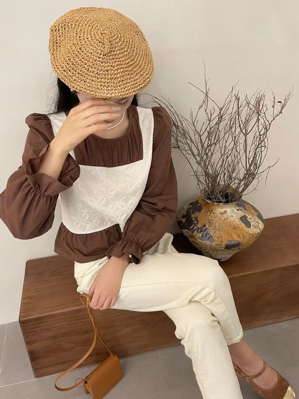 Ins 페이크 투 한국 스타일 셔츠, 도파민 스위트 스 - Winter Clothing In French 리뷰 및 가격