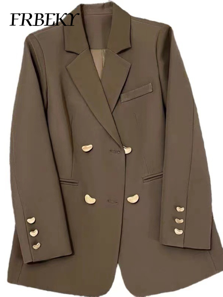 Outerwears 여성 블레이저 봄 가을 새로운 캐주 - Winter Clothing In French 리뷰 및 가격