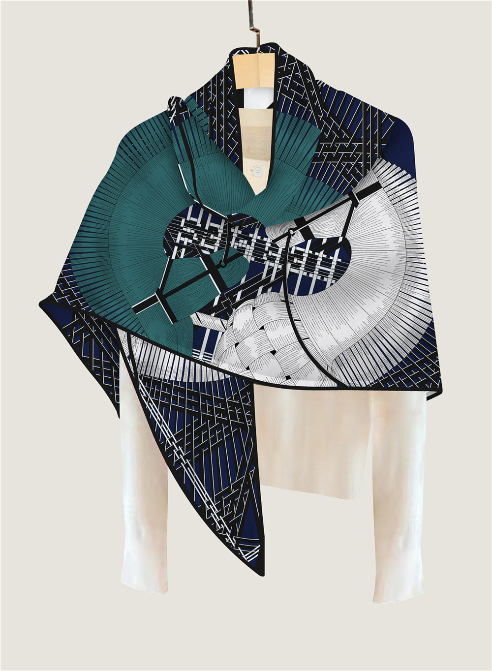 삼각형 숄 겨울용 따뜻한 스카프 수제 롤링 숄 스카프  - Warm Winter Clothing 리뷰 및 가격